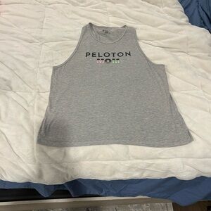Peloton Heather Gray Tank